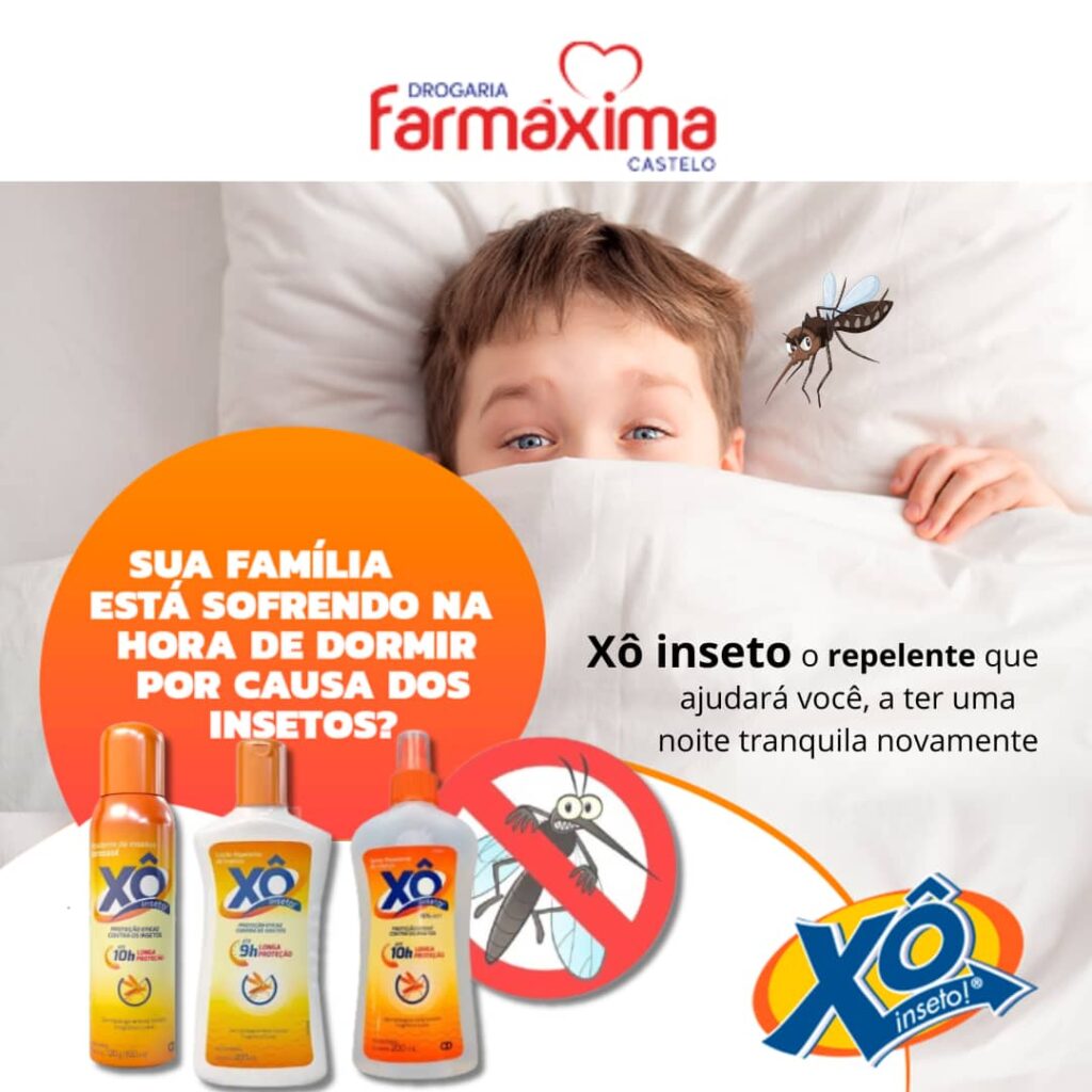 Repelente XO insetos Farmaxima Castelo Campinas