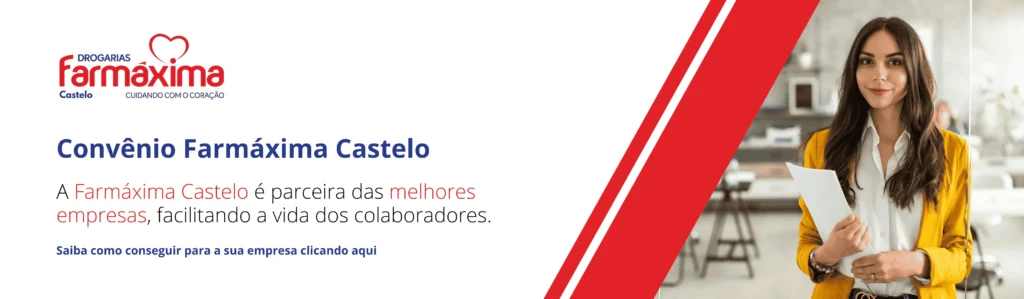 Banner Home Convênio Farmáxima Castelo